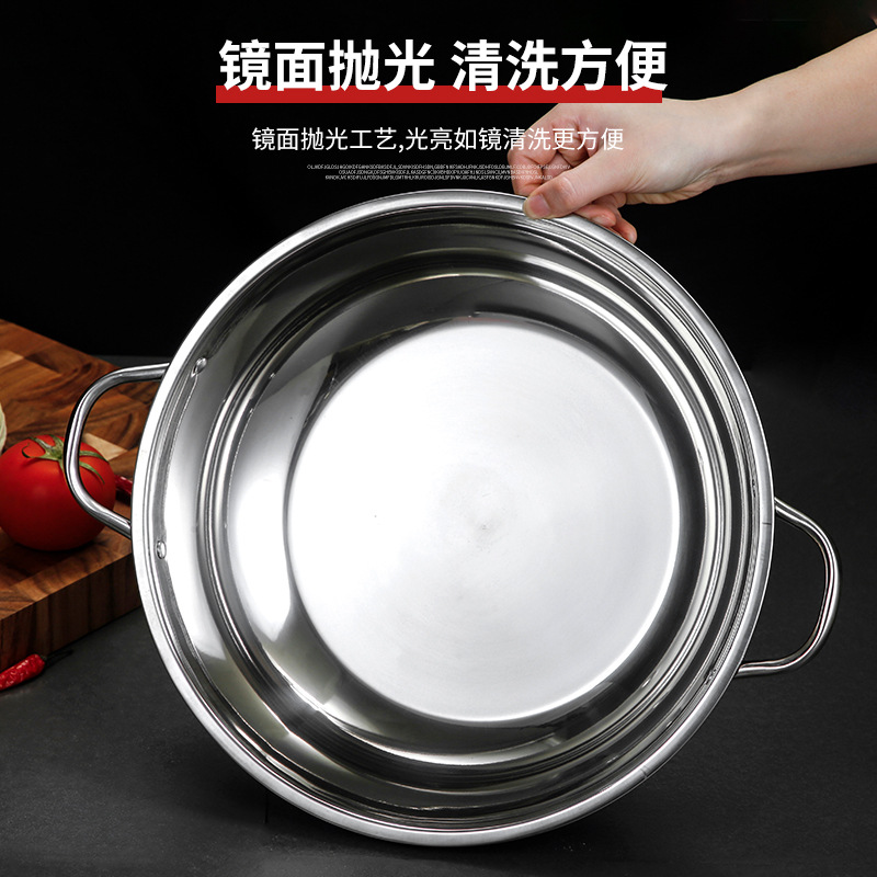 201 Pot à bouillon transparent 28 cm (100 boîtes)