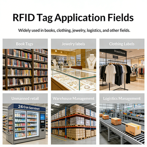 UHF пассивная <span class=keywords><strong>RFID</strong></span>-метка-стикер с большим радиусом действия, влажная <span class=keywords><strong>RFID</strong></span>-метка (Wet Inlay) 860-960 МГц - Product Image 3