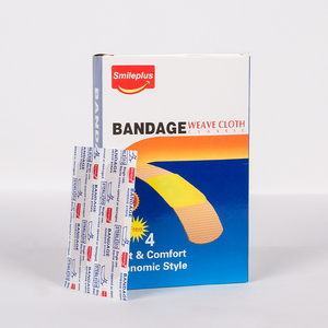 Pansements adhésifs en tissu personnalisés OEM pour une cicatrisation rapide des plaies / Pansements ronds de tailles variées / Pansements en plastique imperméables - Product Image 5