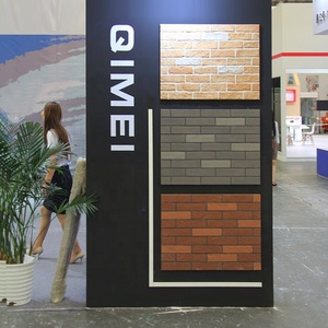 Ngoài Trời Đen Ốp Hàng Rào Tường Linh Hoạt Gạch Gốm Đá Bên Ngoài - Product Image 5