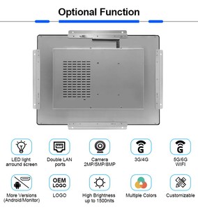 17 Inch Open Frame <span class=keywords><strong>Computer</strong></span> Alles In Één Touchscreen <span class=keywords><strong>Lcd</strong></span>-Scherm - Product Image 3