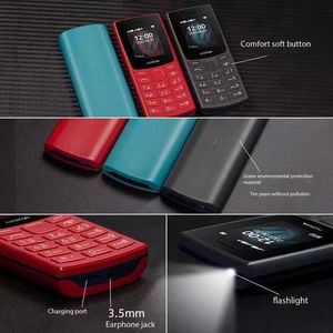 2024 nuevo y Original Hmd N <span class=keywords><strong>Okia</strong></span> 105 4G función de teléfono Dual Sim Bettery Fm Radio teléfono móvil - Product Image 4