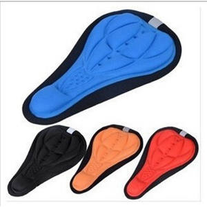 Funda de Asiento de Bicicleta de Espuma Gruesa, Cómoda, para Bicicleta de Montaña, en Negro, Rojo, Azul y Naranja, Unisex, para Adultos - Product Image 1