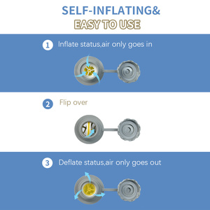 Colchoneta Doble Aislante <span class=keywords><strong>para</strong></span> Acampar <span class=keywords><strong>en</strong></span> Familia con Superficie Ondulada 3D y Valor R de 10.7, Libre de PFC, <span class=keywords><strong>para</strong></span> Acampar <span class=keywords><strong>en</strong></span> Auto y Clima Frío - Product Image 2