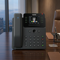 Combiné sans fil Fanvil V62 PRO, téléphone IP Gigabit, écran couleur 2,8 pouces, 21 touches DSS, conférence 6 voies, PoE VoIP SIP, 12 lignes SIP