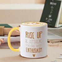 Cadeaux personnalisés, tasse à café en céramique blanche de 11 oz, résistante au lave-vaisselle, personnalisable, tasse à café avec photo personnalisée, avec poignée
