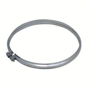 Collier de serrage en U pour tuyau, en fer galvanisé, à deux trous, type EMT, pour fixation de tuyaux - Product Image 1