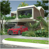 Conteneur modulaire préfabriqué mini maison villa