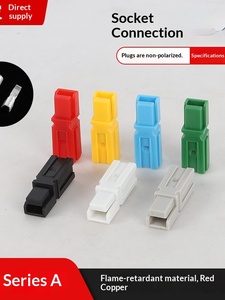 Connecteur d'alimentation monophasé 15A 30A 45A avec bornes en cuivre violet pour câblage à courant élevé - Product Image 2