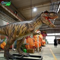 Modèle de dinosaure Tyrannosaurus géant animatronique Gecai Dino Park à vendre pour centre commercial, parc d'attractions, zone scénique