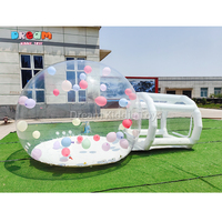 Trampoline gonflable pour enfants et adultes, maison à bulles en PVC, dôme à bulles gonflable, ballons transparents, maison à bulles