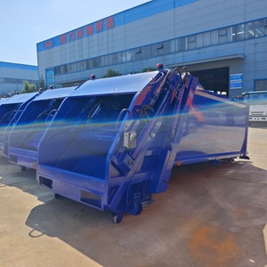 Compactor Garbage Truck Body Customized 14CBM Compactor Garbage Truck Transportation <b>Waste</b> Rubbish - Product Image 6
