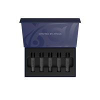 Vente en gros de boîte cadeau de luxe en carton rigide noir avec logo personnalisé en papier magnétique emballage de parfum cadeau de fleur