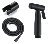 Ensemble de douchette de bidet encastrée en acier inoxydable avec douchette à main chaude et froide et support de tuyau