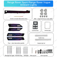 Nouvelle lampe de décoration de voiture lumière ambiante système d'éclairage LED pour Land Rover Range Rover Sport Vogue L405 L494 2013-2022