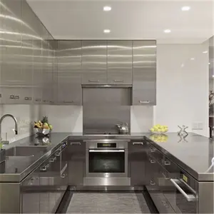 Indian style cheap price island stainless steel island kitchen cabinet