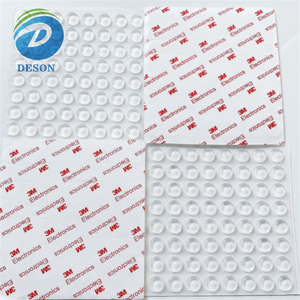 Deson Autovibration <span class=keywords><strong>20mm</strong></span> Tampon d'arrêt en caoutchouc Embouts de remplacement pour les extrémités de butée de porte inférieure - Product Image 1