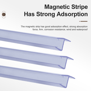 Bande d'étanchéité en caoutchouc PVC Silicone en forme <span class=keywords><strong>de</strong></span> T Durable moderne personnalisé haut <span class=keywords><strong>de</strong></span> gamme pour <span class=keywords><strong>joint</strong></span> <span class=keywords><strong>de</strong></span> <span class=keywords><strong>porte</strong></span> en verre <span class=keywords><strong>de</strong></span> <span class=keywords><strong>cabine</strong></span> <span class=keywords><strong>de</strong></span> <span class=keywords><strong>douche</strong></span> <span class=keywords><strong>de</strong></span> salle <span class=keywords><strong>de</strong></span> bain - Product Image 4