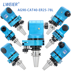LWEIER Cabezal Angular AG90-CAT40-ER25-78 de Venta Caliente para Centro de Mecanizado, Fresado Lateral, Perforación y Roscado de Superficies - Product Image 5