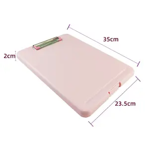 High quality Manufacture wholesale pink folder Document Presentation A4 Size Cardboard plastic Expanding File Folder