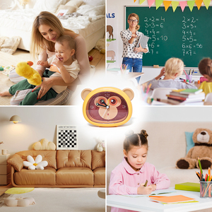 Tùy Chỉnh Thiết Kế Thấp Moq Im Lặng Máy Tình Yêu Mini Tối Thiểu Vòng Analog Bảng Thông Tư Bàn Nhỏ Vui Loud Đồng Hồ Báo Thức Với Kim - Product Image 5