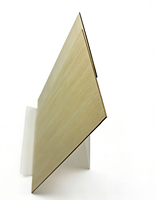 Planche de bricolage moderne en bois économique pour artisanat, 2mm 3mm 4mm, contreplaqué de tilleul, contreplaqué de bouleau, planche de gravure laser E0