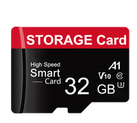 Tarjeta de Memoria SD Precio de Fábrica Económica 64GB 128GB Tarjeta TF Tarjeta SD 32GB Clase 10 U3 MINI SD 256GB para Cámaras de Seguridad DVR Teléfono