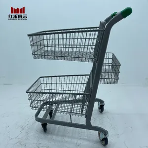 Basket shopping hand trolley cart brand new shopping push cart