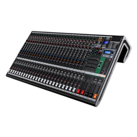 Console de mixage audio professionnelle 26 canaux avec 99 effets DSP, contrôleur DJ, carte son, pour spectacles sur grande scène