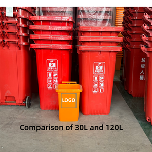 Cubo <span class=keywords><strong>de</strong></span> Basura Rectangular Clásico <span class=keywords><strong>de</strong></span> Polietileno <span class=keywords><strong>de</strong></span> Alta Densidad <span class=keywords><strong>de</strong></span> 30 Pulgadas con Pedal, Duradero y Ecológico <span class=keywords><strong>de</strong></span> 30L para Uso Doméstico y <span class=keywords><strong>de</strong></span> Oficina - Product Image 1