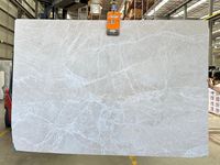 Dalle de marbre gris poli moderne SH STONE Crema Dela Creme Emperador pour mur et sol intérieur de villa