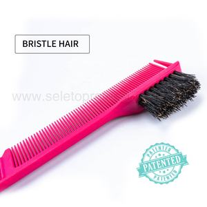 Cepillo multifuncional de <span class=keywords><strong>doble</strong></span> cara para cejas, cepillo <span class=keywords><strong>m</strong></span>ágico 3 en 1, alisador de bordes, herramientas de belleza de peluquería - Product Image 2