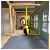 Terrain de jeux intérieur pour enfants Obstacle Swing Tingle Sac de boxe Accessoires de parc d'attractions Équipement de jeu souple pour enfants