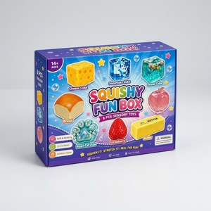 8-Piece Boxed Rubber Maltose Stress-Relief Squeeze Toy <b>Blind</b> Box Set - Product Image 5