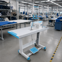 Machine à coudre industrielle haute performance JACK A5E-B à grande vitesse, à aiguille simple avec moteur servo pour cuir et tissus lourds