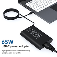 NOUVEAU 20V 3.25A 65W Type C Adaptateur secteur pour ordinateur portable Chargeur pour XPS 12/13 LA65NM170 HA65NM170 02YK0F 0M1WCF