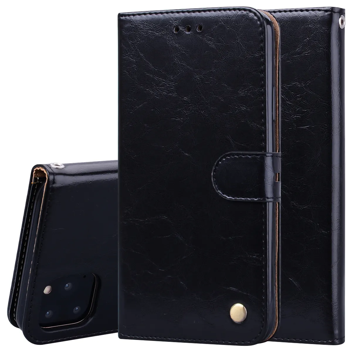 Кожаный чехол-книжка для iPhone 12, чехол для iPhone 11 pro XS XR XS MAX, кожаный чехол для мобильного телефона по заводской цене