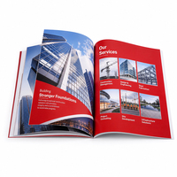 Brochure et manuel personnalisés imprimés en couleur OEM ODM