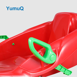 Voiture de traîneau durable de bébé de wagon pliant de YumuQ avec le volant - Product Image 4