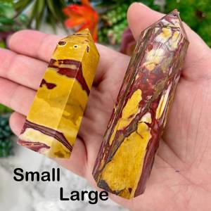 หินคริสตัลธรรมชาติทรงหอก หินมูคาอิท แจสเปอร์ ควอตซ์ สำหรับงานฝีมือและตกแต่งบ้าน ขายส่ง - Product Image 2