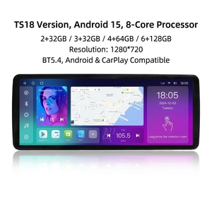 Vente en gros de lecteurs multimédias Android pour voiture KZS 12,3 pouces, comparables aux radios de voiture <span class=keywords><strong>Alpine</strong></span>, stéréo portable universel personnalisable - Product Image 1