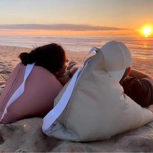 Almohada ultraligera para muebles para el hogar, cómoda funcionalidad de almacenamiento de tela, combina perfectamente con silla, bolsa de frijoles de playa - Product Image 2