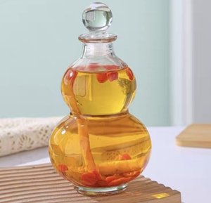 Nuova Creativa Teiera per Infusione <span class=keywords><strong>a</strong></span> Freddo, Bottiglia <span class=keywords><strong>a</strong></span> Forma di <span class=keywords><strong>Zucca</strong></span>, Ornamento Fu Lu, Set da Tè, Bottiglia per Bevande e Vino alla Frutta Resistente al Calore - Product Image 3