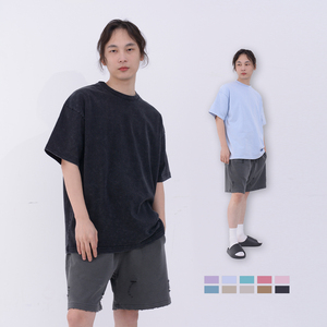 Camisetas de Algodón 100% para Hombre, Estilo Hip-Hop, Nueva Colección Primavera-Verano, Alta Calidad, Superventas, Batik, Lavado de Lujo - Product Image 2