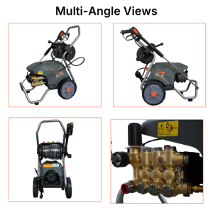 Motore a Magneti Permanenti da 4KW per Idropulitrice ad Alta Pressione Commerciale per Autolavaggio - Product Image 2
