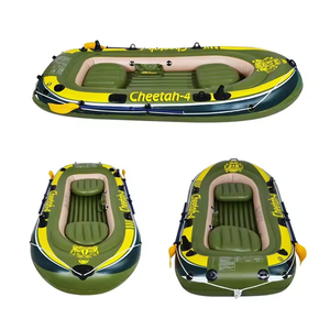 <span class=keywords><strong>Bateau</strong></span> à pédales gonflable en PVC, kayak, canoë pour jeux aquatiques en plein air, épais, capacité 2 personnes, utilisation pour la pêche - Product Image 4