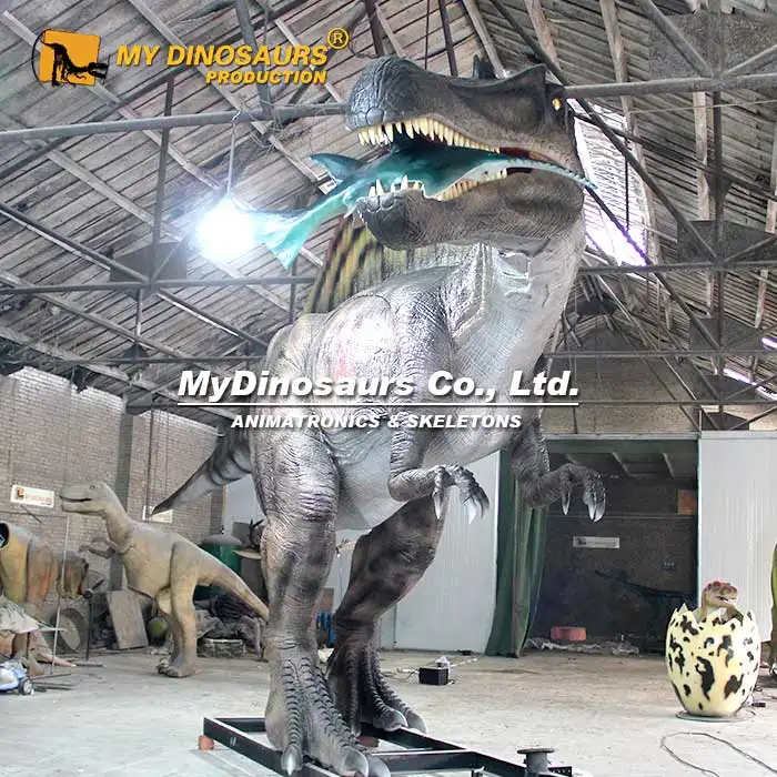 V Animatronics 제품 크로 셰 뜨개질 공룡 zigong 내 공룡