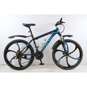 Vélo de montagne tout-terrain avec freins à disque, suspension et roues en magnésium de <span class=keywords><strong>26</strong></span> <span class=keywords><strong>pouces</strong></span>, 21 vitesses, prix réduit - Product Image 2