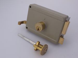 Serrure à mortaise en laiton pour <span class=keywords><strong>porte</strong></span> d'entrée, prix d'usine, sécurité antivol, cylindre en laiton, pêne dormant, loquet pour portes 111A - Product Image 2