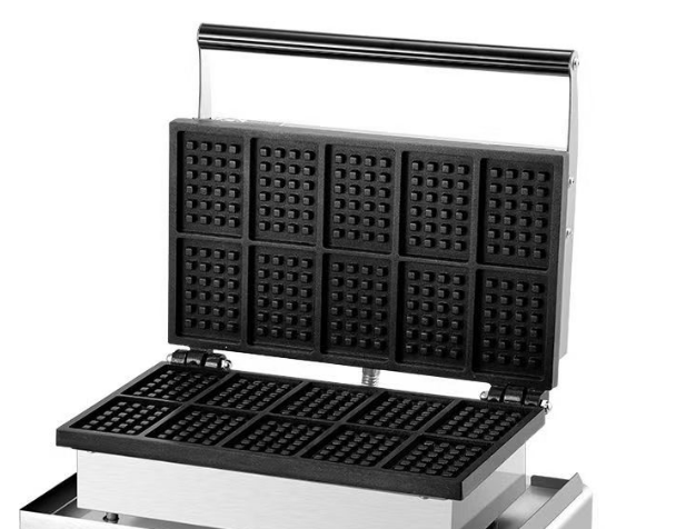Commercial Campbon ZH-2210 Waffle Maker 10 Grid Snack Food Vending Machine for Kitchen Equipment Use